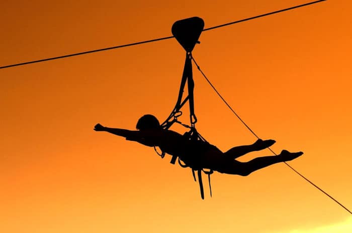 Highwire activities at Victoria Falls