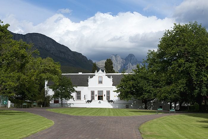 Lanzerac - Main Entrance