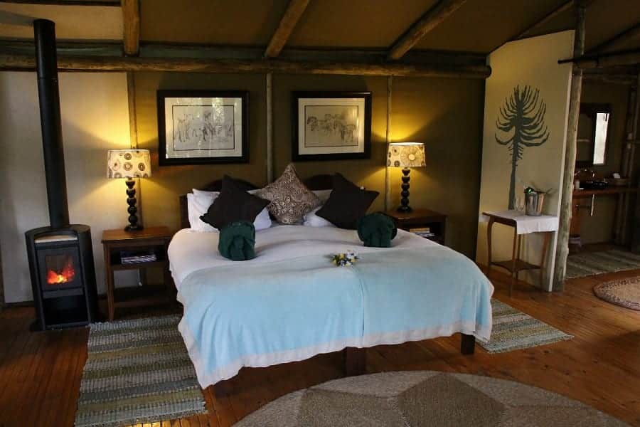 Sibuya River Camp bedroom 