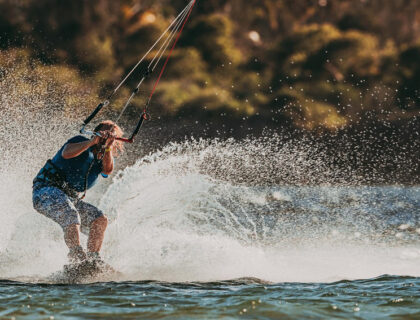 Kite-surfing