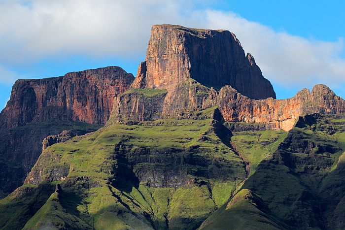 Drakensberh Sentinel peak on KwaZulu Natal holidays